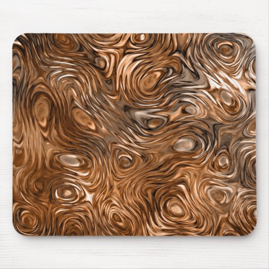 Papiermousepad "Kupfer" geschmolzen Mousepad (Vorne)