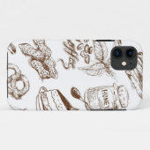 Papiermuster Case-Mate iPhone Hülle (Rückseite (Horizontal))