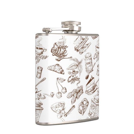 Papiermuster Flachmann (Rechts)