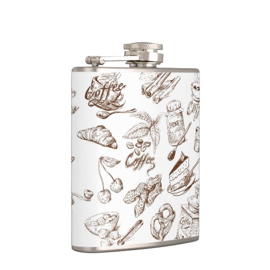 Papiermuster Flachmann (Rechts)