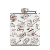 Papiermuster Flachmann (Rückseite)