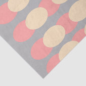 Papiermuster für das Muster im Retro-Grauton Seidenpapier (Ausschnitt)