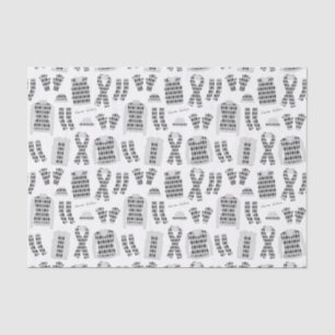 Papiermuster für graue Raute Seidenpapier