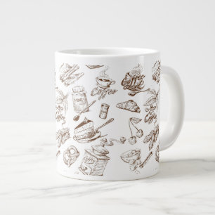 Papiermuster Jumbo-Tasse