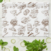 Papiermuster Küchentuch (Gefaltet)