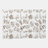 Papiermuster Küchentuch (Horizontal)