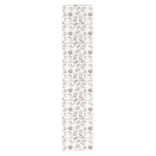 Papiermuster Kurzer Tischläufer (Vorderseite)