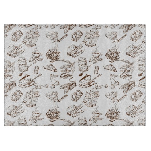 Papiermuster Schneidebrett (Vorderseite)