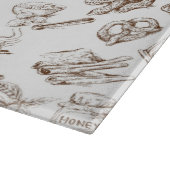 Papiermuster Schneidebrett (Ecke)