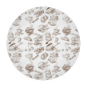 Papiermuster Schneidebrett (Vorderseite)