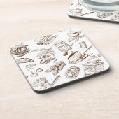 Papiermuster Untersetzer (Linke Seite)