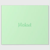 Papiername, Michael Geschenkpapier (Flach)