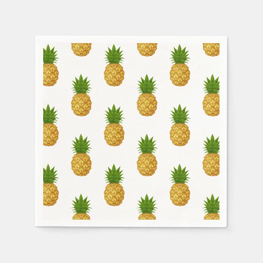 PapierNapkins-Ananas Serviette (Vorderseite)