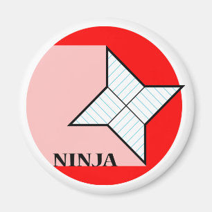 PapierNinja Stern-Magnet Magnet