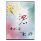 Papierordner Klemmbrett (Rückseite)