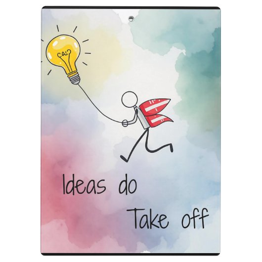 Papierordner Klemmbrett (Rückseite)