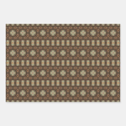 Papierpack 12 geschenkpapier set (Vorderseite 3)