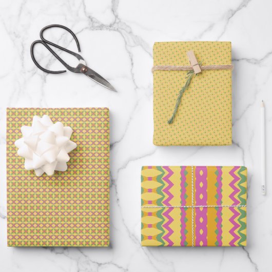 Papierpack 18 geschenkpapier set (Vorderseite)