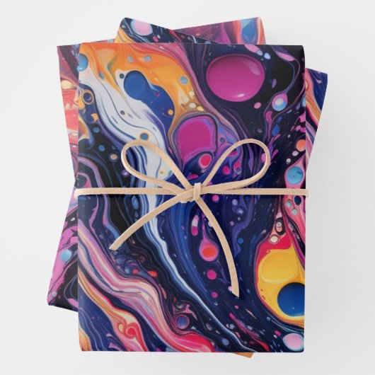 Papierpack 352: 38 geschenkpapier set (Beispiel)