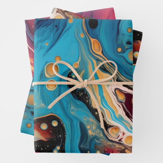 Papierpack 357: 34 geschenkpapier set (Beispiel)