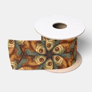 Papierpack 573 Steampunk-Fische Satinband