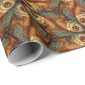 Papierpack 573 Steampunk-Oberflächen Geschenkpapier (Rolleneckpunkt)