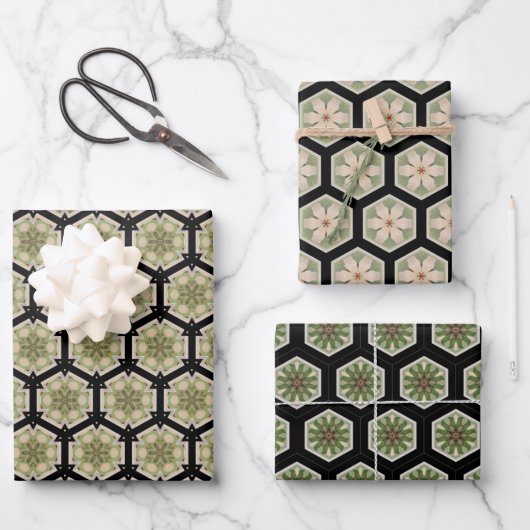 Papierpackung 34 geschenkpapier set (Vorderseite)