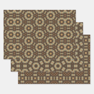 Papierpackung 6 geschenkpapier set