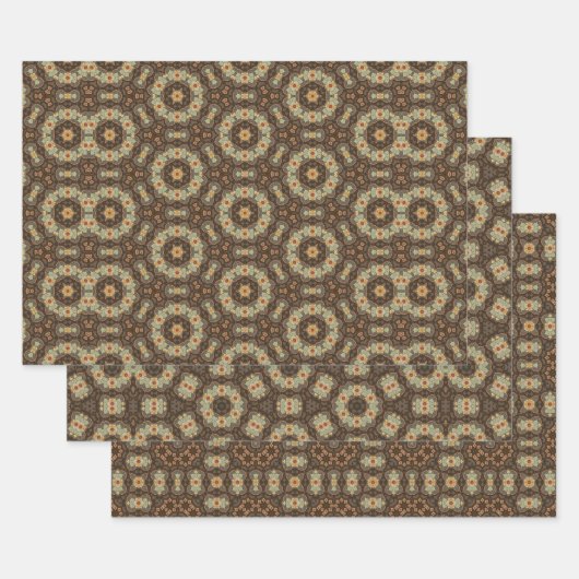 Papierpackung 6 geschenkpapier set (Set)