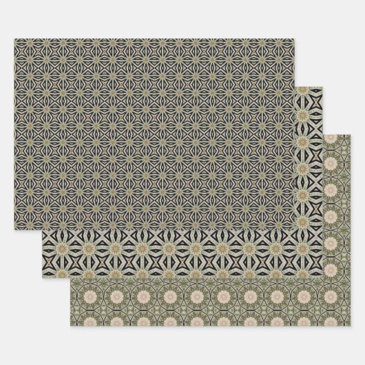 Papierpaket 24 geschenkpapier set (Set)