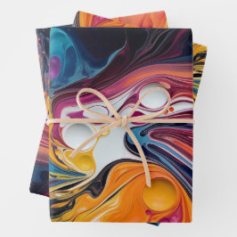 Papierpaket 358: 26 geschenkpapier set