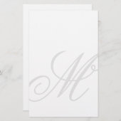 Papierpapier für Wasserzeichen mit benutzerdefinie Briefpapier (Vorne/Hinten)