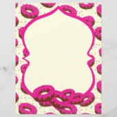 Papierpapier von Donut, nicht ausgekleidet (Vorderseite)