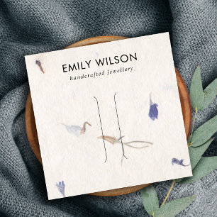 PAPIERPAPIERPAPIER-KLIPPENKARTE QUADRATISCHE VISITENKARTE