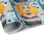 PapierParty einwickelnd, so stark wie Sie wünschen Geschenkpapier (Rolleneckpunkt)