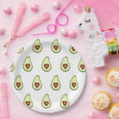 Papierpartyplatten - Avocado Pappteller (Party)
