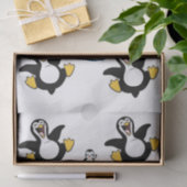 Papierpinguin Seidenpapier (Geschenk)