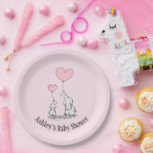 Papierplatine für Elephant-Lieben Pappteller (Party)