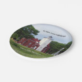 Papierplatte 40 Mile Point Lighthouse Pappteller (Schrägansicht)