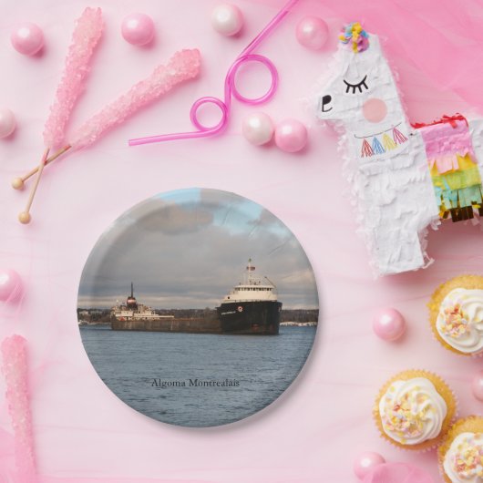 Papierplatte Algoma Montrealais Pappteller (Party)