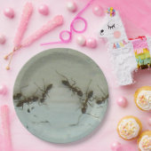 Papierplatte - Ameisen im Picnic Pappteller (Party)