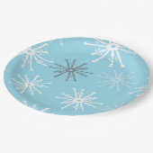 Papierplatte aus gefrorenem Party Pappteller (Schrägansicht)