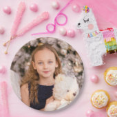 Papierplatte aus personalisiertem Foto Pappteller (Party)
