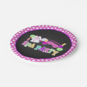 Papierplatte aus Wellness-Center-Party Pappteller (Schrägansicht)