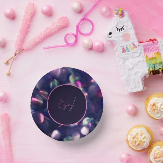 Papierplatte Berry Sparkle Pappteller (Party)