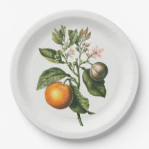 PAPIERPLATTE: BITTER ORANGE BLOSSOM