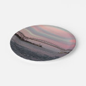 Papierplatte der Blue Water Bridge Pappteller (Schrägansicht)