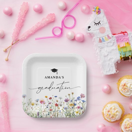 Papierplatte der farbenfrohen Studierungspartei Pappteller (Party)