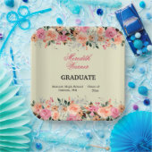 Papierplatte der Farbfloral-Abstufungsparole Sherb Pappteller (Party)