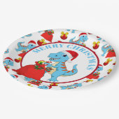 Papierplatte des festlichen pappteller (Schrägansicht)